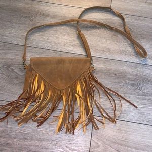 Fringe purse